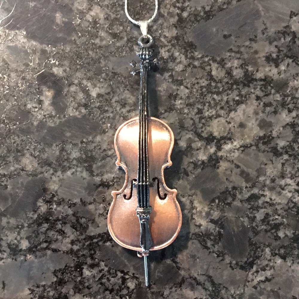 Cello Necklace